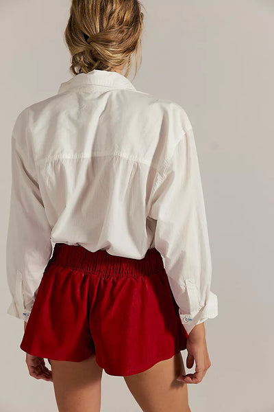 Paradise Found Suede Skort