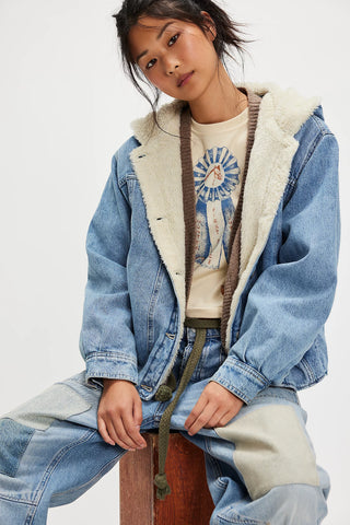 Asher Cozy Denim Jacket