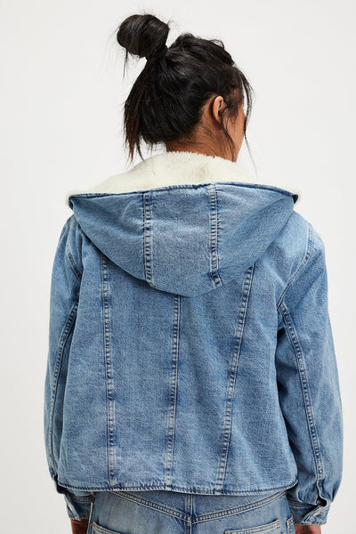 Asher Cozy Denim Jacket