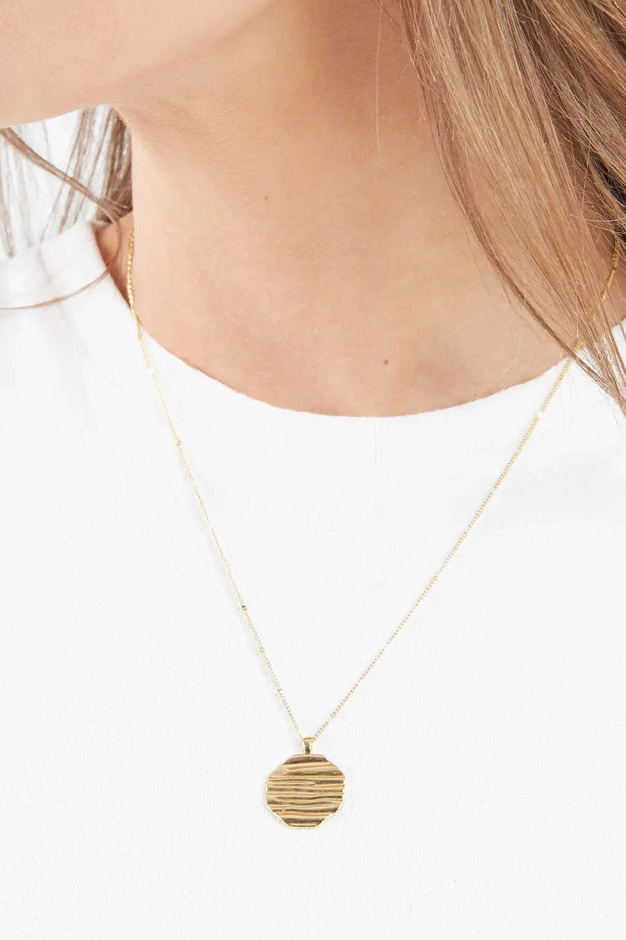 Sunset Coin Necklace