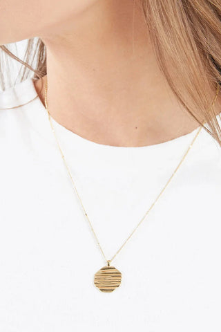 Sunset Coin Necklace