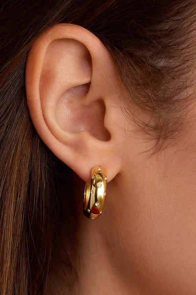 Noel Shimmer Hoops
