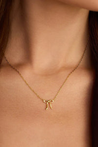 Put a Bow on it Necklace