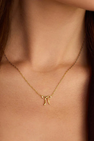 Put a Bow on it Necklace