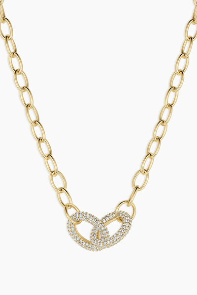 Lou Shimmer Interlocking Necklace