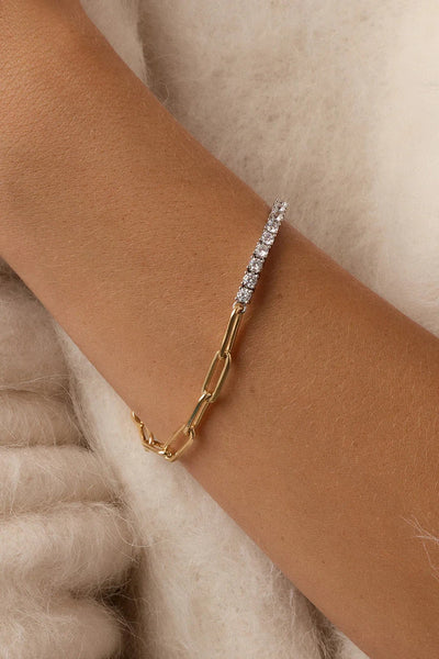 Florence Tennis Chain Bracelet