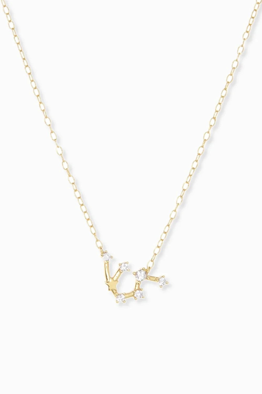 Aquarius Gold Plated Constellation Necklace
