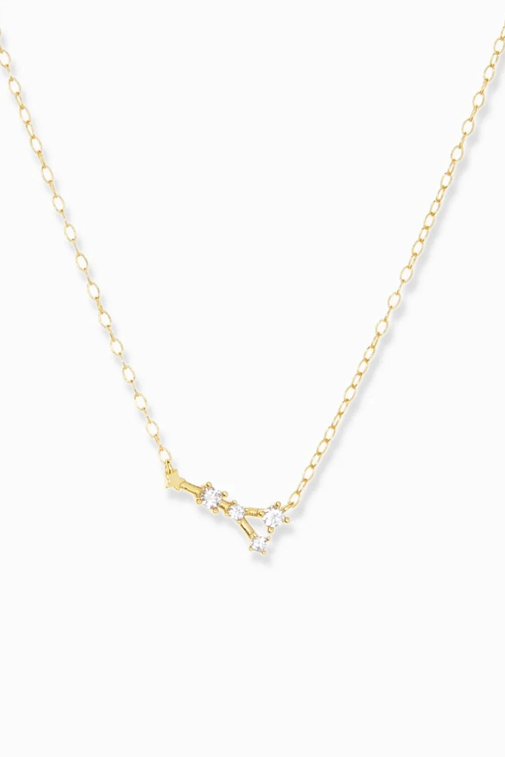 Cancer Gold Plated Constellation Necklace