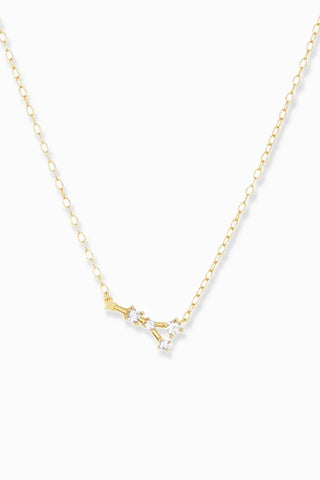 Cancer Gold Plated Constellation Necklace