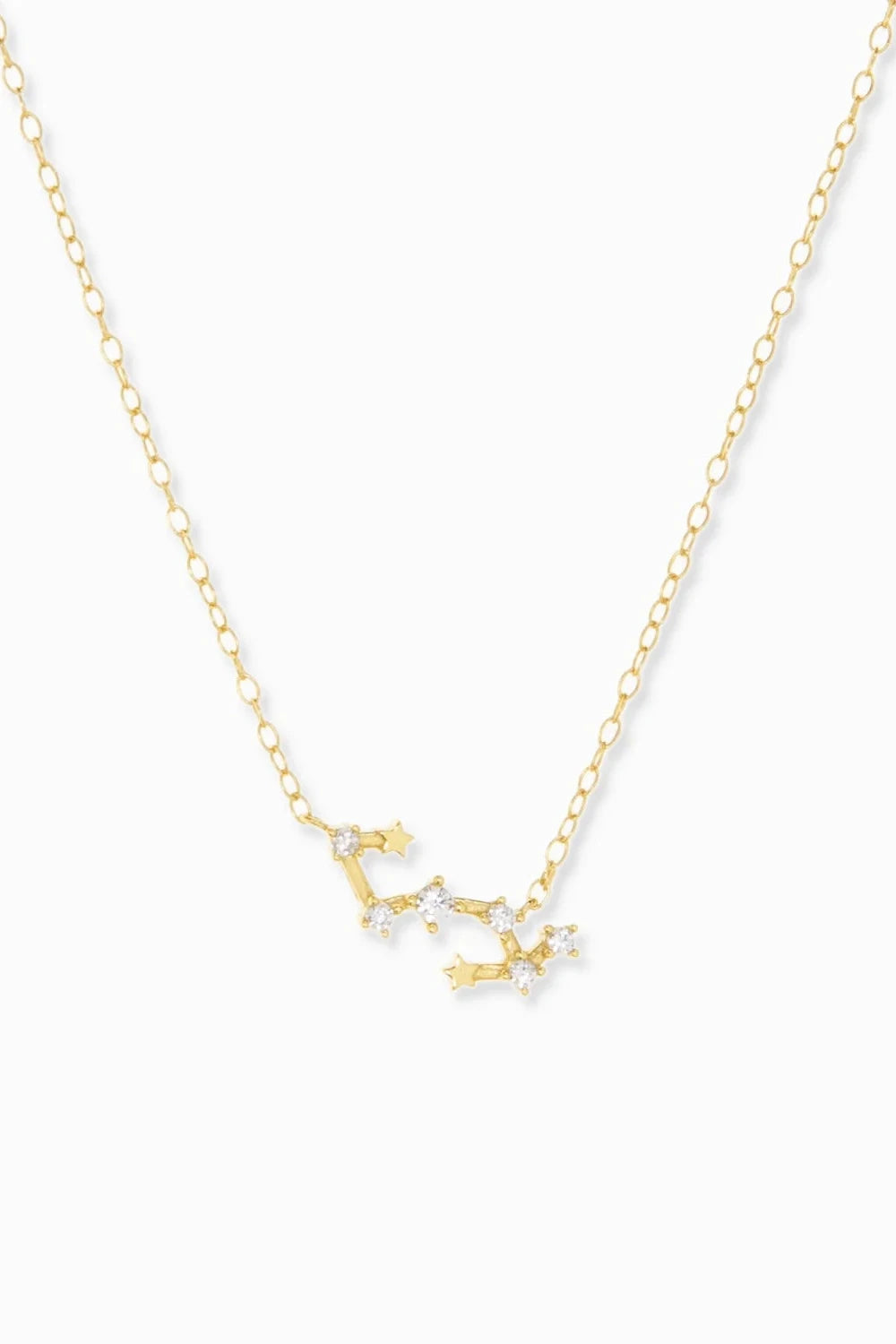 Scorpio Gold Plated Constellation Necklace