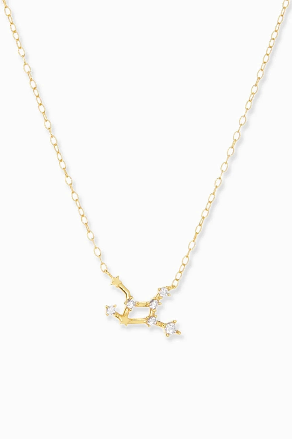 Virgo Gold Plated Constellation Necklace