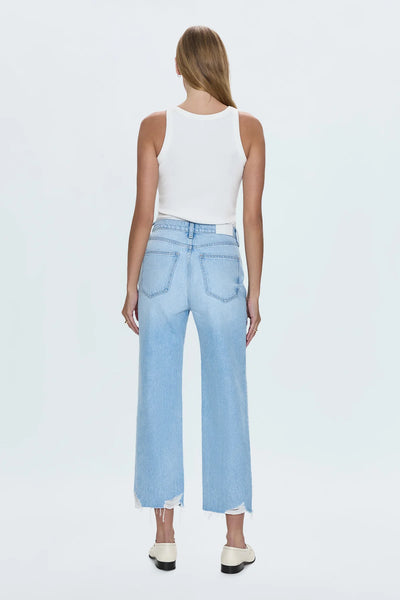 Cassie Crop High Rise Straight