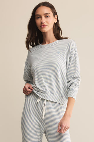 Bisou Stripe LS