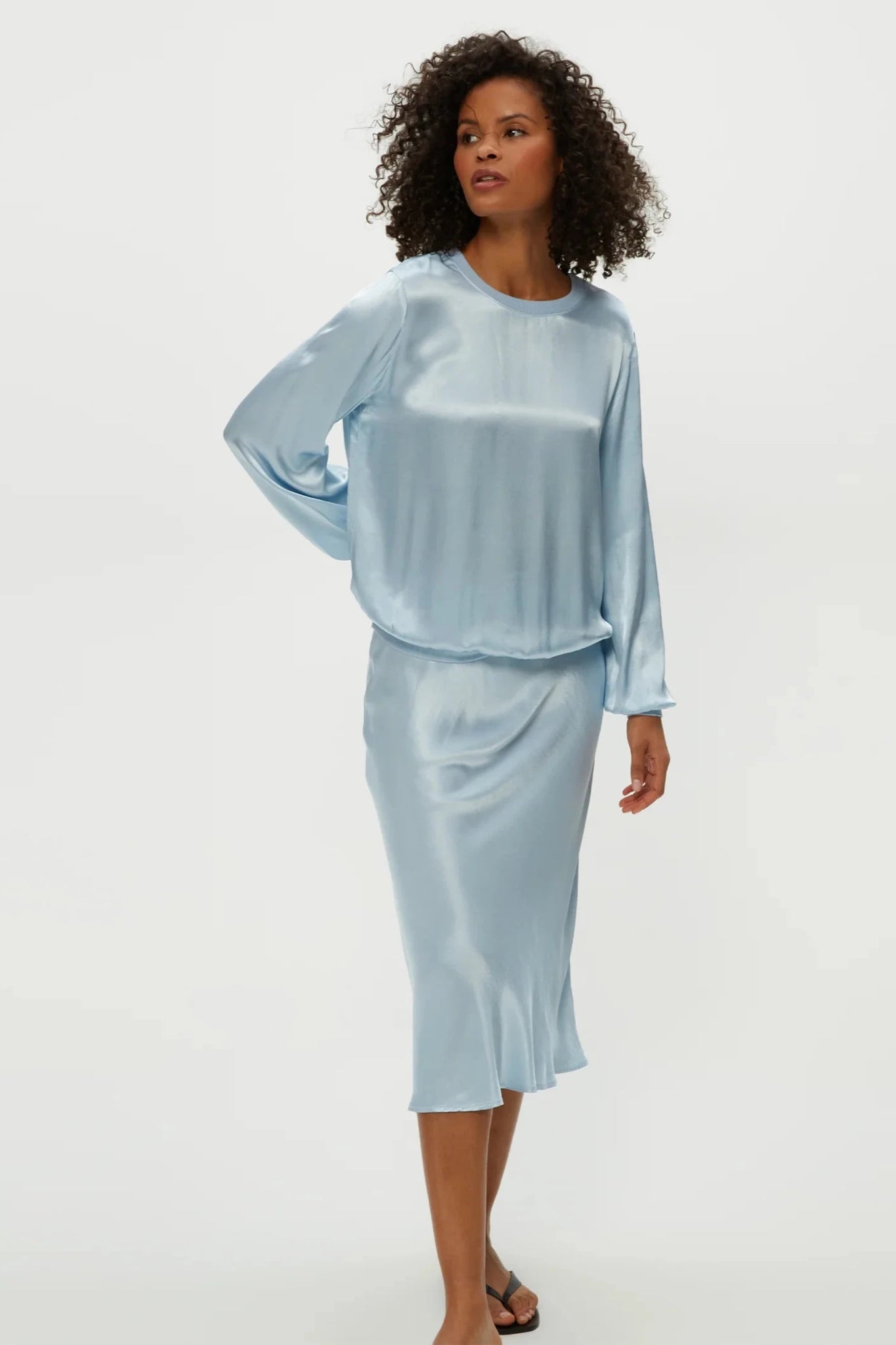 Leila Bias Cut Skirt