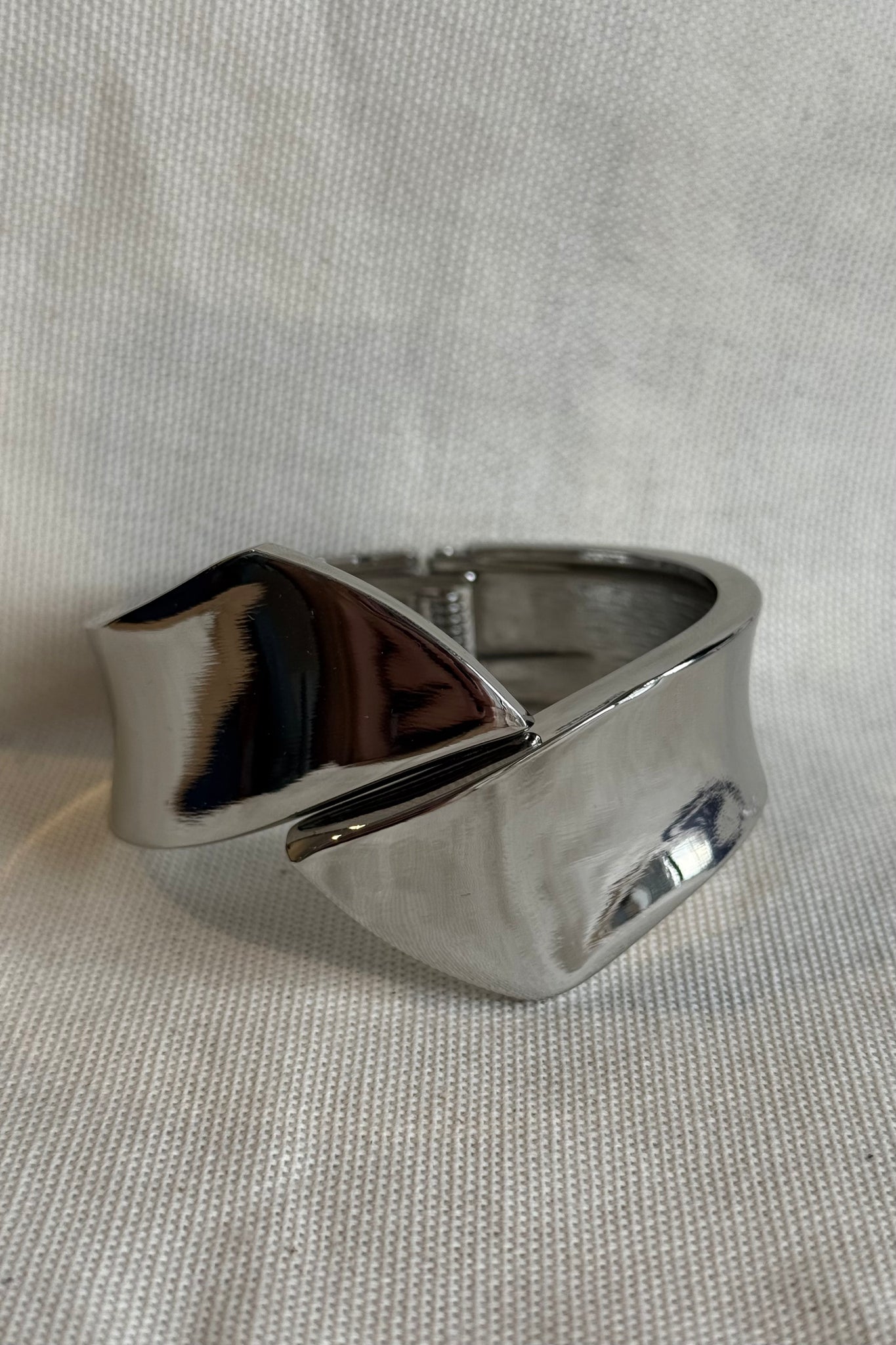 Polished Overlap Cuff