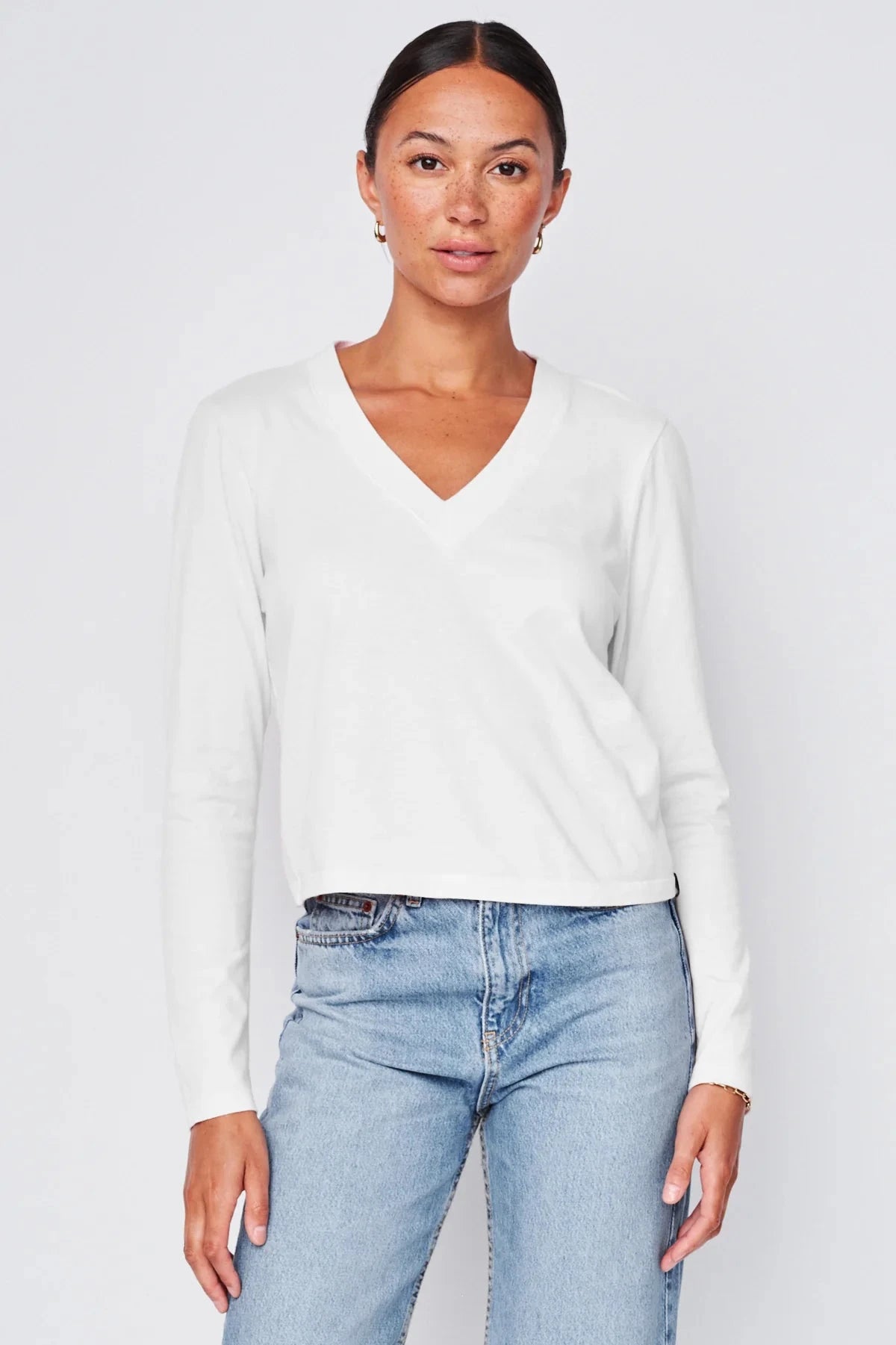 Cloud Jersey L/S V-Neck