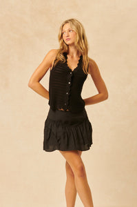Remy Button Down Sweater Tank