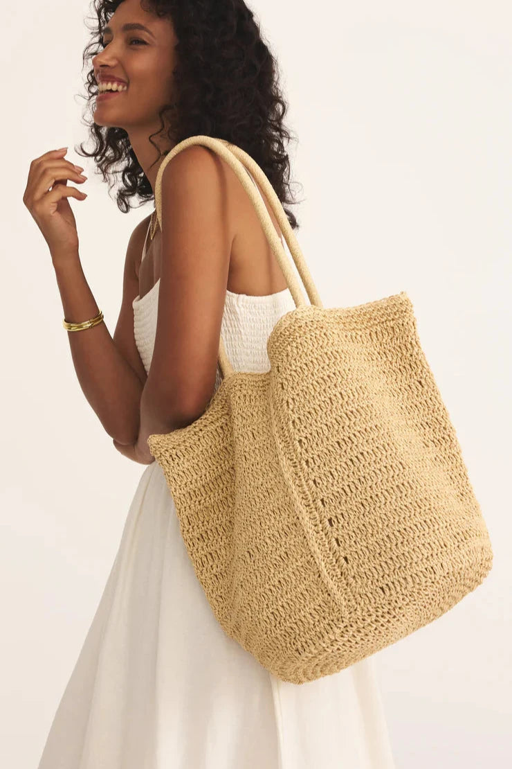 Las Lomas Straw Bag