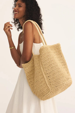 Las Lomas Straw Bag