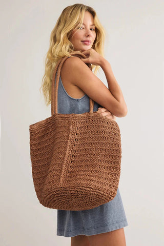 Las Lomas Straw Bag