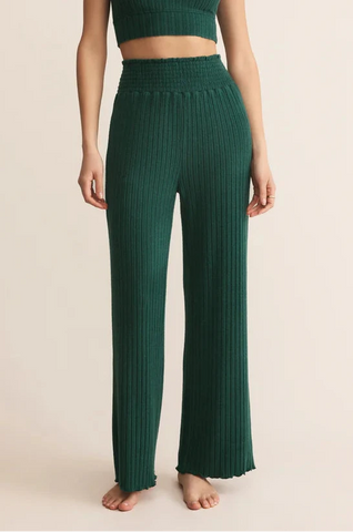 Dawn Smocked Rib Pant
