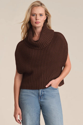 Cate Sleeveless Turtleneck Sweater