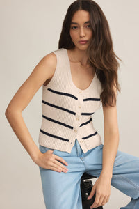 Sycamore Stripe Sweater Vest