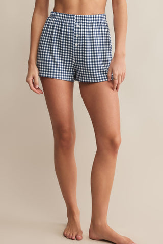 Maddie Gingham Short