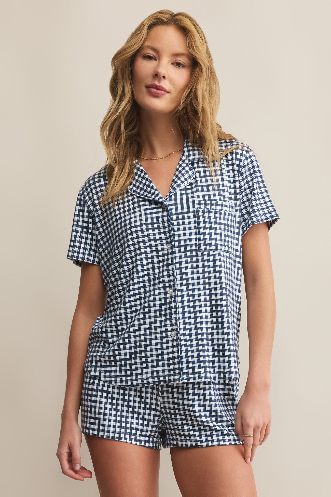 Amy Gingham Top