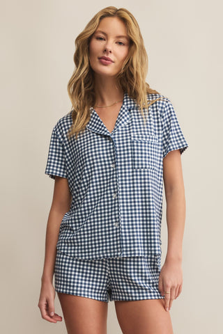 Amy Gingham Top